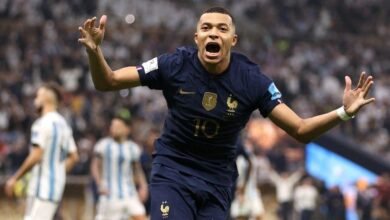 كيليان مبابي في نهائي كأس العالم 2022